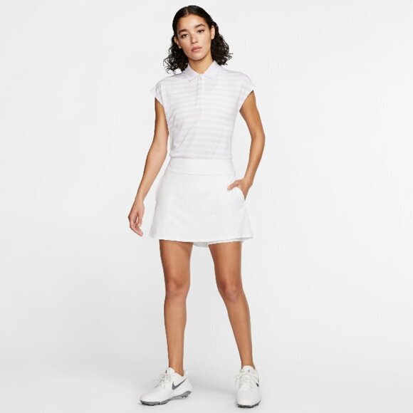 💕NIKE GOLF💕 Flex Dri-Fit Skirt White Skort Medium M NWT - Picture 1 of 16